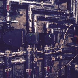 pipes with meters